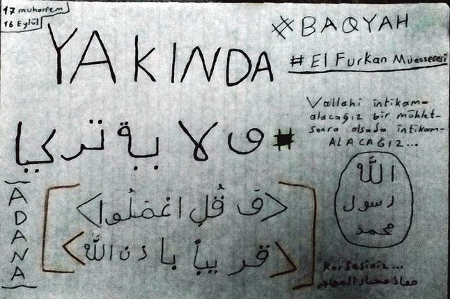 DEAŞ’ın sözde Türkiye emirinin fedaisi intikam yemini etmiş!