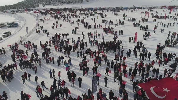 Türkiye'nin her yerinden oraya gittiler!