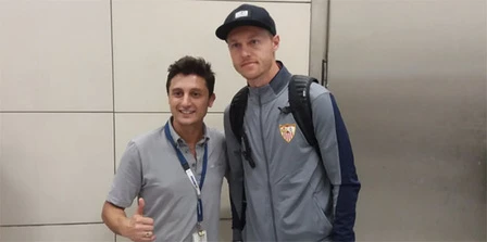 Sevilla İstanbul'a geldi