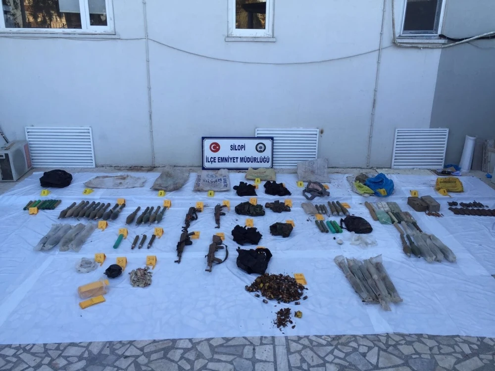 Dere yatağında mühimmat bulundu