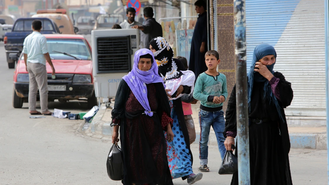 Tel Abyad'da terörün izleri hızla siliniyor