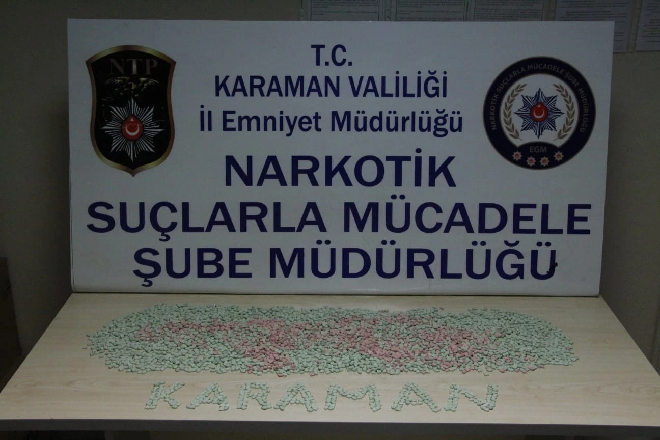 Karaman’da uyuşturucu operasyonu: 4 gözaltı