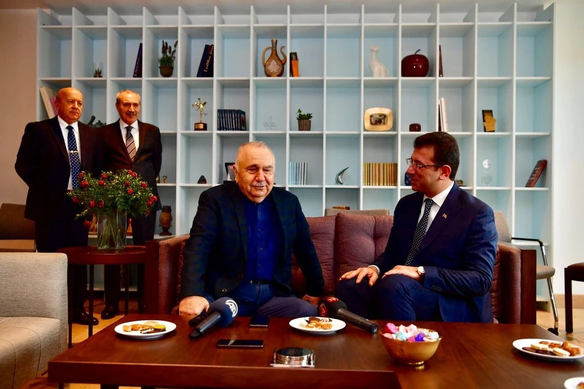 Ekrem İmamoğlu'dan eski başkanlara ziyaret