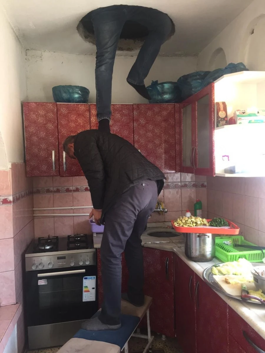 8 suçtan aranan kadın tavan arasında yakalandı