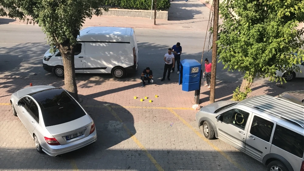 Alacak verecek kavgası kamerada