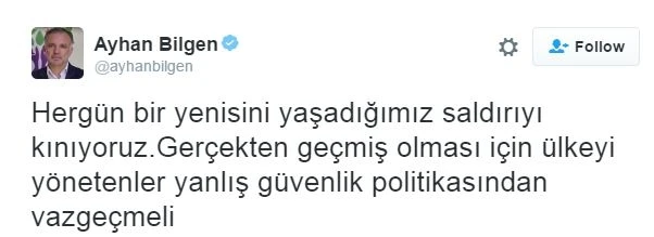 Kayseri'deki patlamaya HDP'den ilk tepki