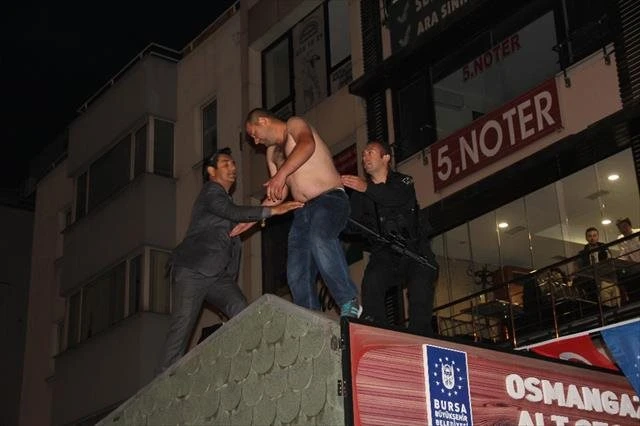 Erdoğan’ın valilik ziyareti sırasında hareketli anlar