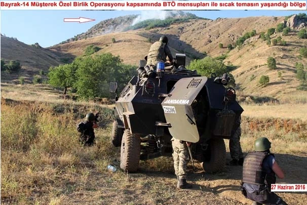 İşte o an, 6 terörist silahlarıyla yakalandı