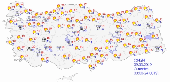 Meteoroloji'den hafta sonu için hava durumu tahmini: Sıcaklıklar artacak