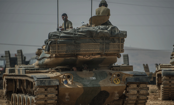 El Bab bölgesinde birlikler takviye ediliyor