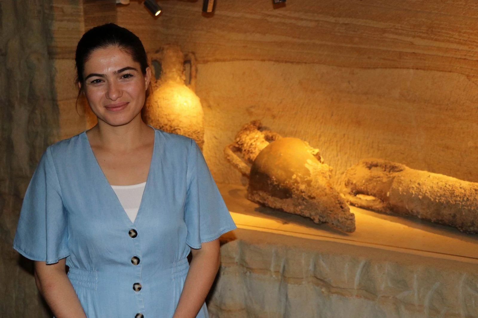 Kapadokya’da 2 bin yıllık anforalar sergileniyor