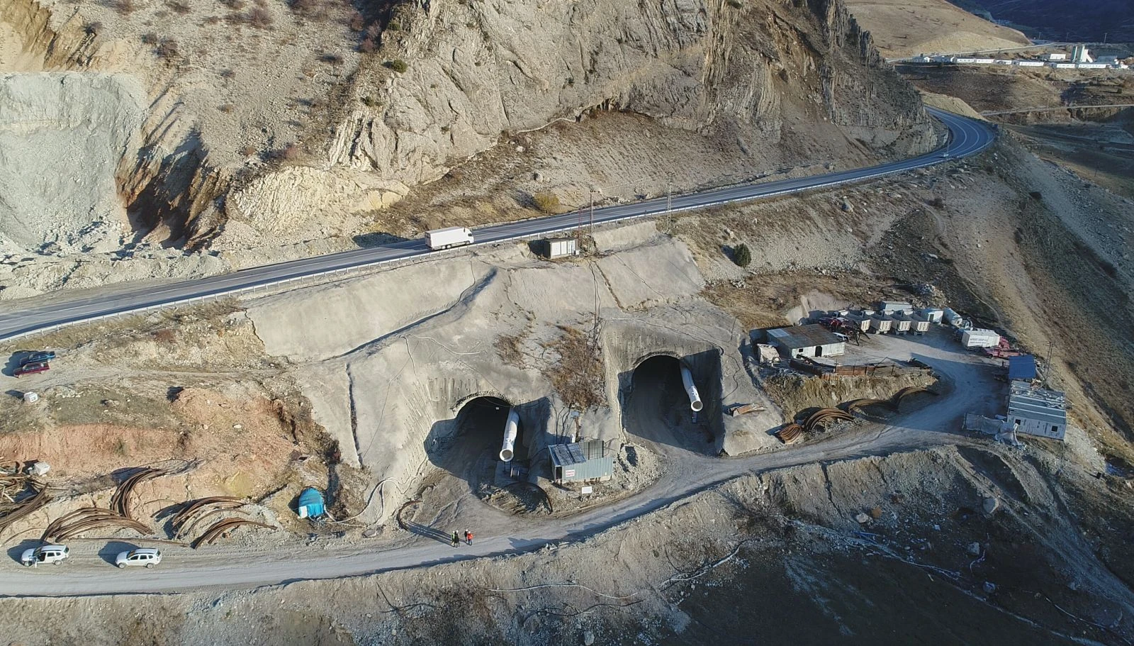 Kop Tüneli'nin yüzde 46'sı tamam