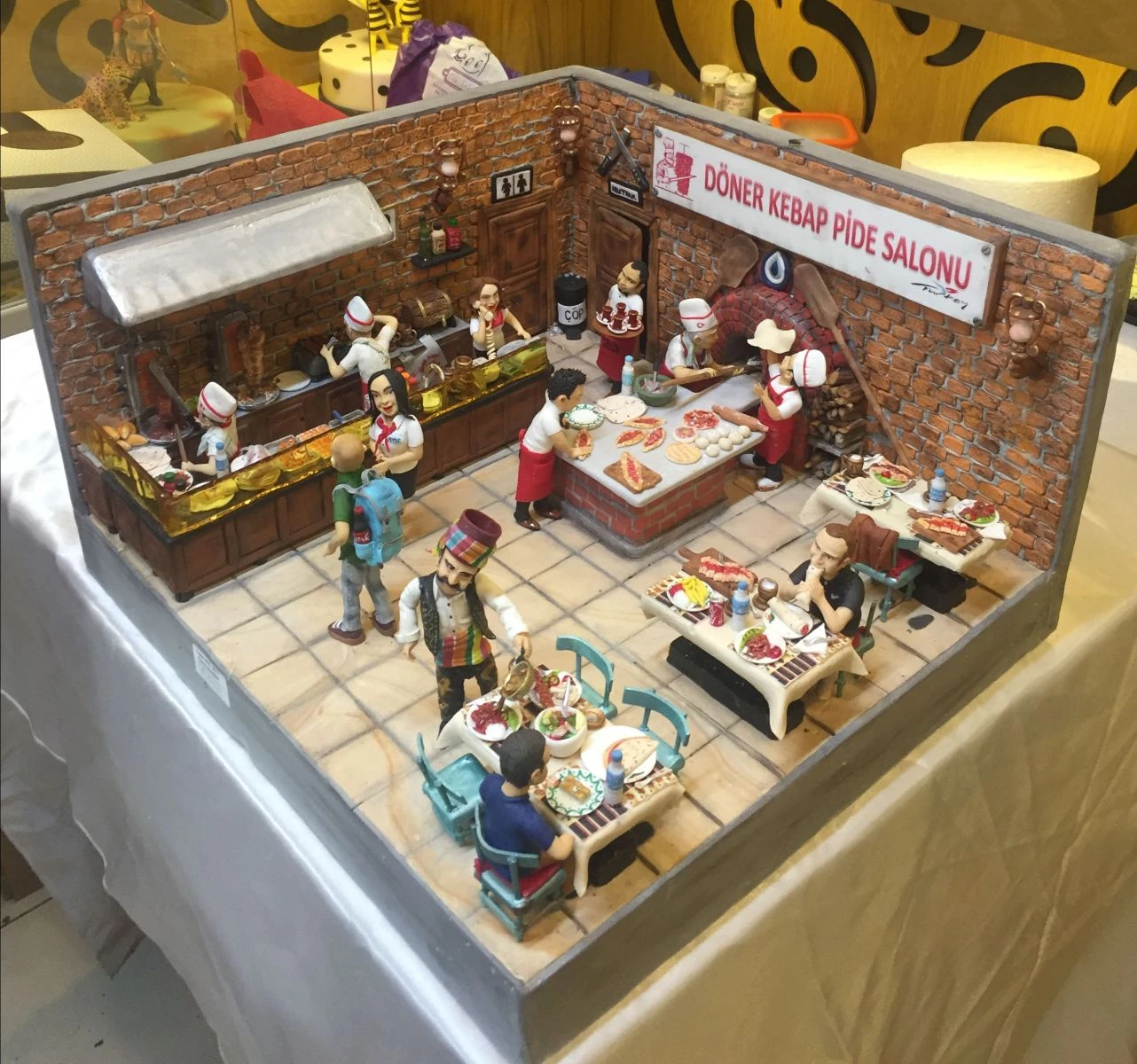 'Döner kebap pide salonu' pastası birincilik getirdi