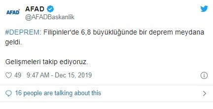 Filipinler'de 6,9 büyüklüğünde deprem: Davao sarsıldı