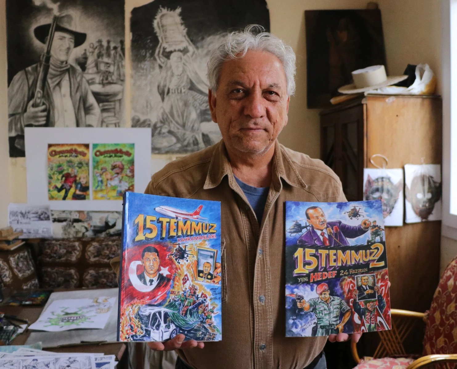 'Koronavirüs' çizgi roman oldu