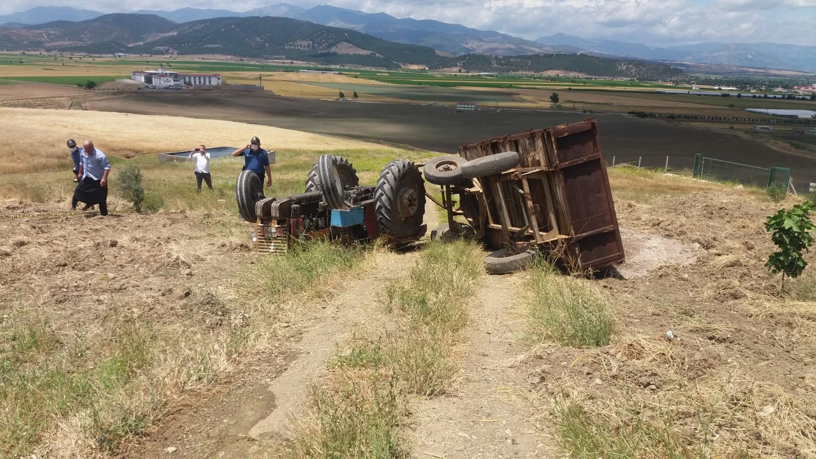 Traktör kazası