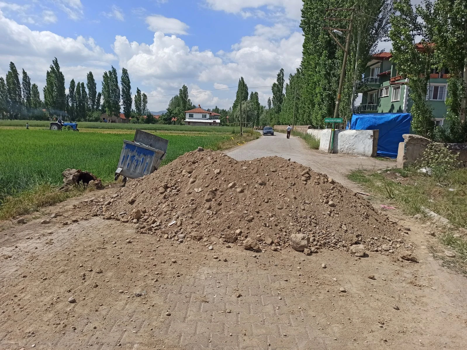 Giriş çıkışı yasaklanan köyde trafik kazası: 1 ölü