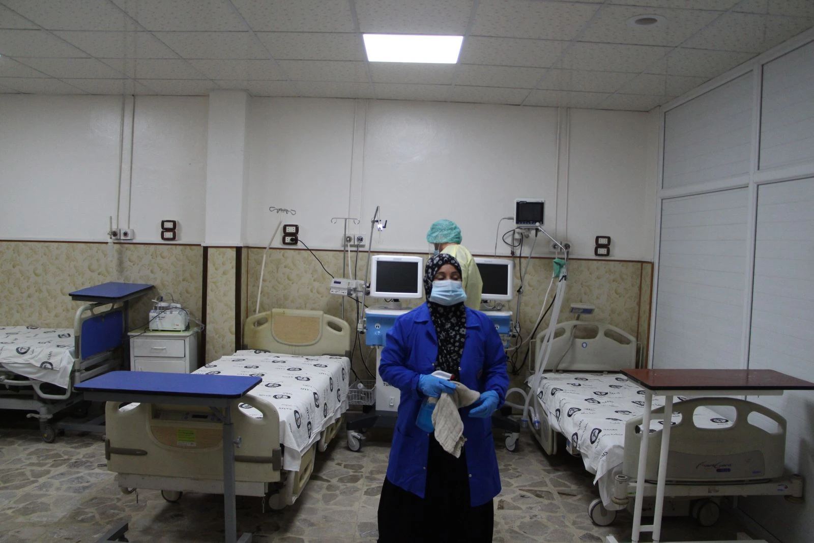 İdlib’e pandemi hastanesi kuruldu