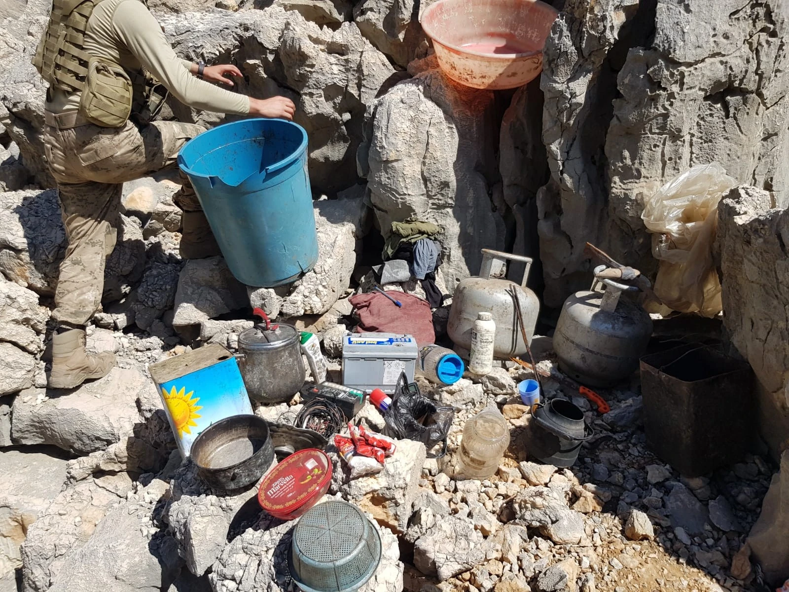 Alışverişe çıkan terörist yakalandı