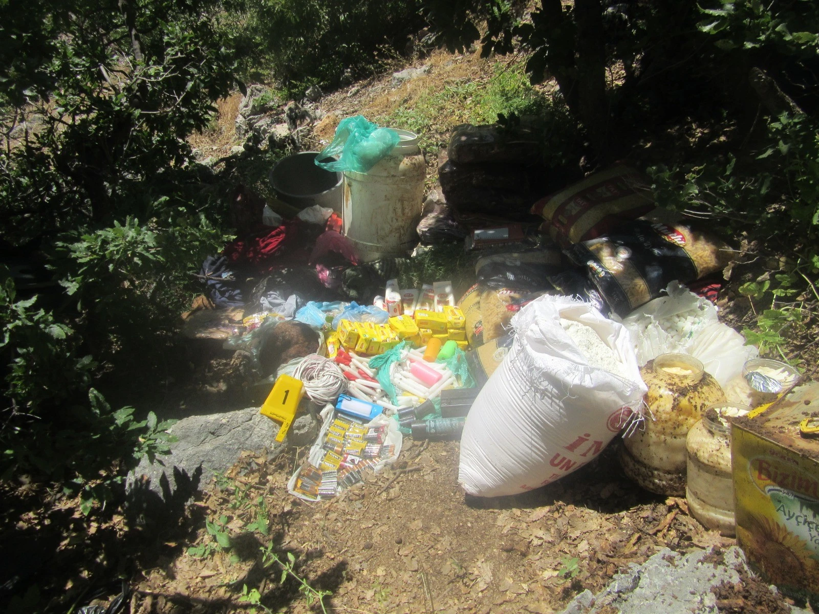 Alışverişe çıkan terörist yakalandı