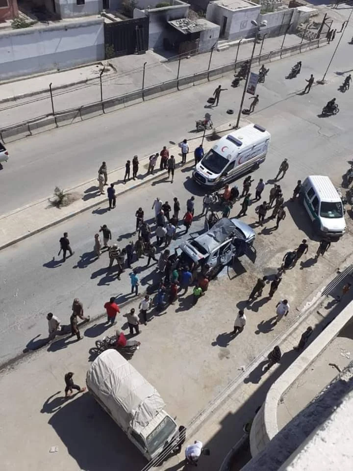 Afrin'de bombalı saldırı