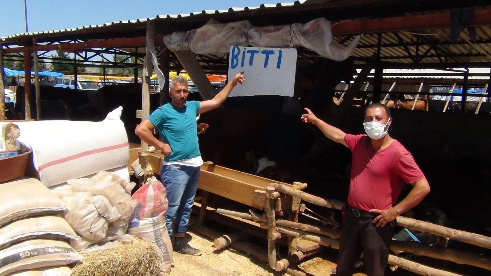 'Bitti', 'Kalmadı' yazısını gören şok oluyor