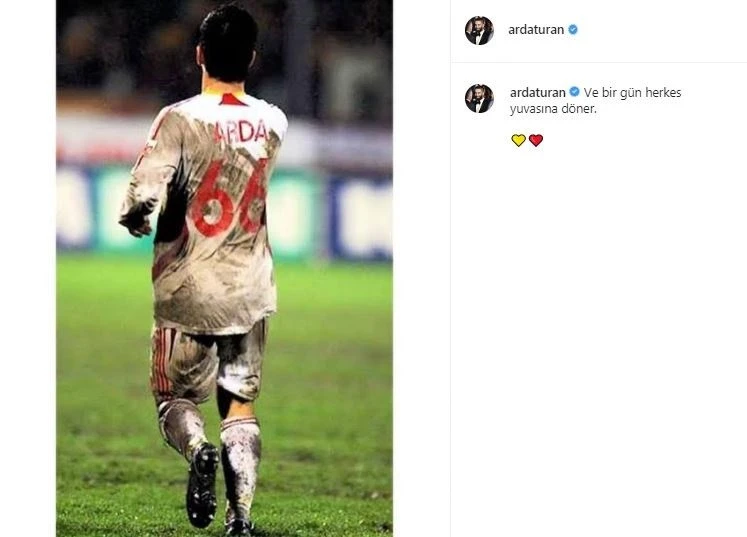 Arda Turan, 9 yıl sonra Galatasaray'a döndü: 'Herkes yuvasına döner'