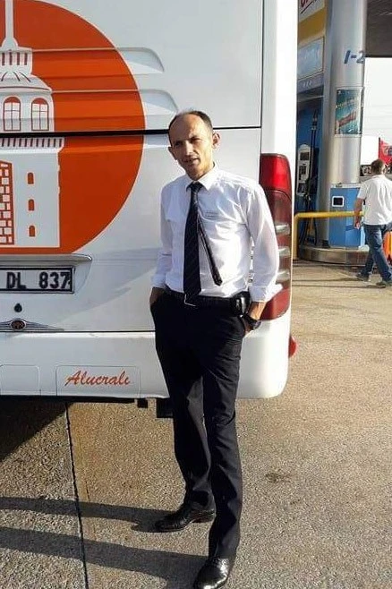 Otobüs kazasında hayatını kaybeden sürücü ve muavinden geriye fotoğrafları kaldı