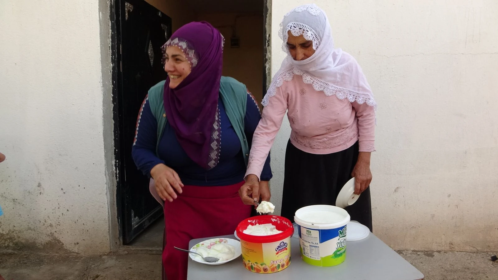 Devlet desteğiyle dağıtılan mandalar vatandaşın yüzünü güldürüyor