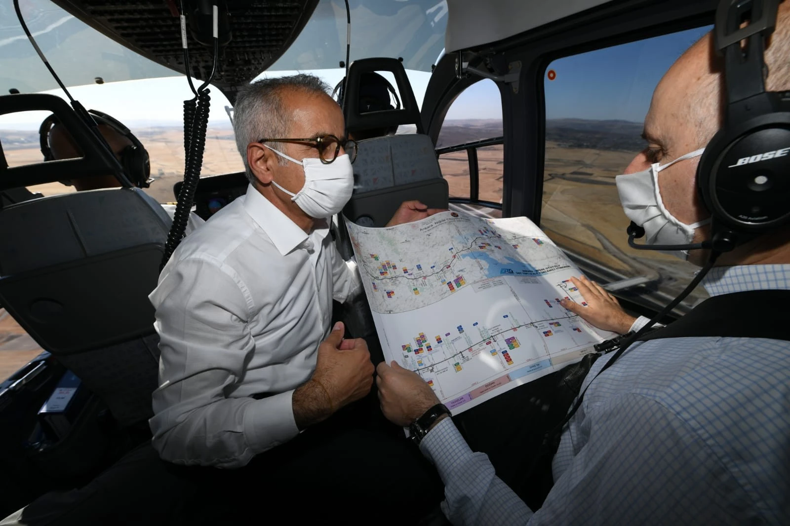 Bakan Karaismailoğlu Ankara-Niğde Otoyolu'nda incelemelerde bulundu