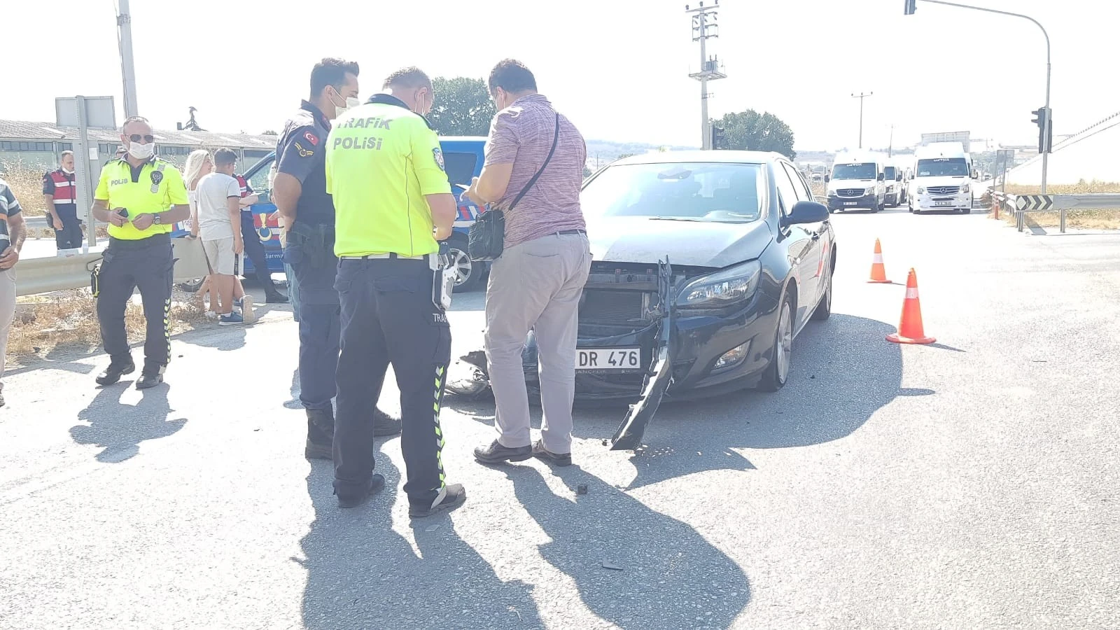 Bursa'da emniyet kemeri, kazada bir hayatı kurtardı