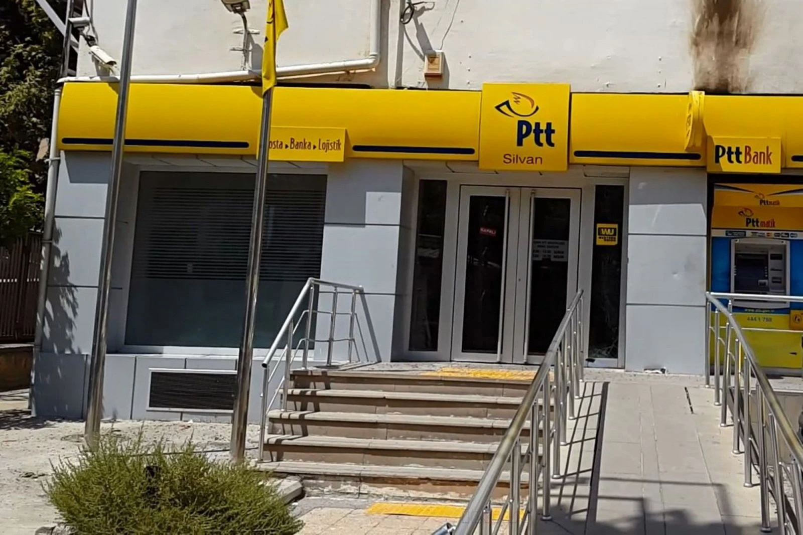 PTT şubesi kapatıldı