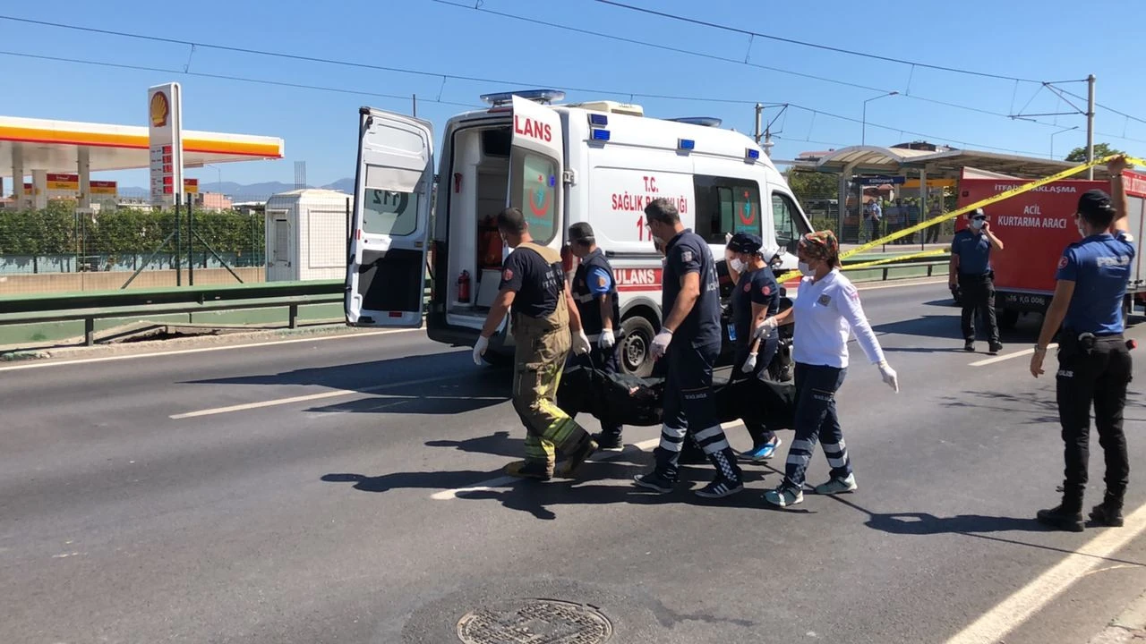 Yürek burkan kazadan geriye bu kare kaldı