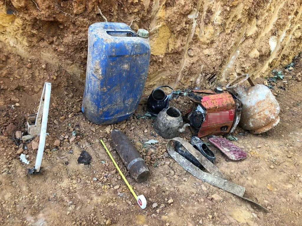 Bingöl’de terör örgütüne ait mühimmat ele geçirildi