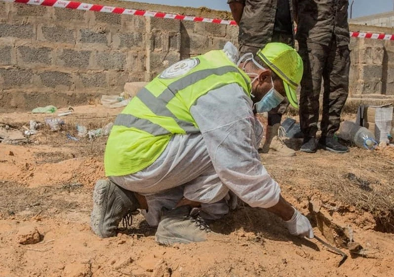 Libya'da toplu mezar bulundu