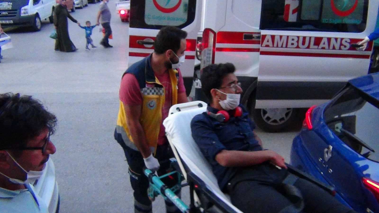 'Bir şeyim yok' dedi, dakikalar sonra yere yığıldı