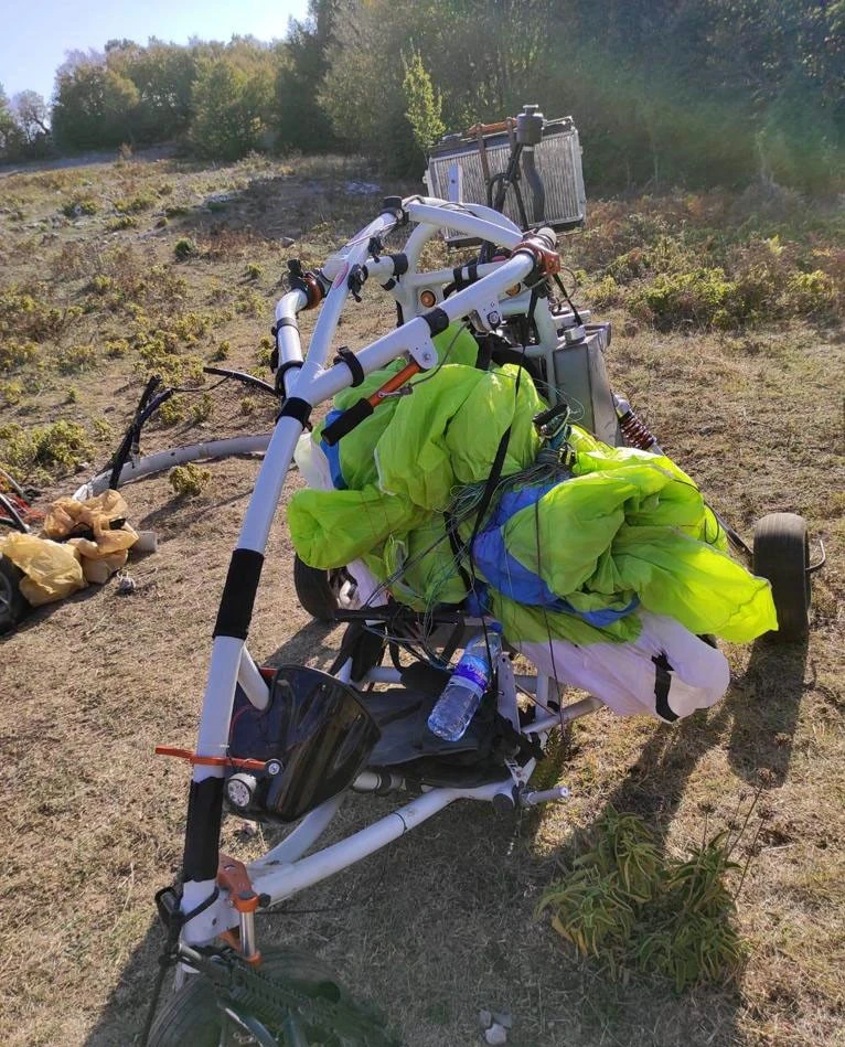 İşte teröristlerin Amanoslar'a geldiği paramotor