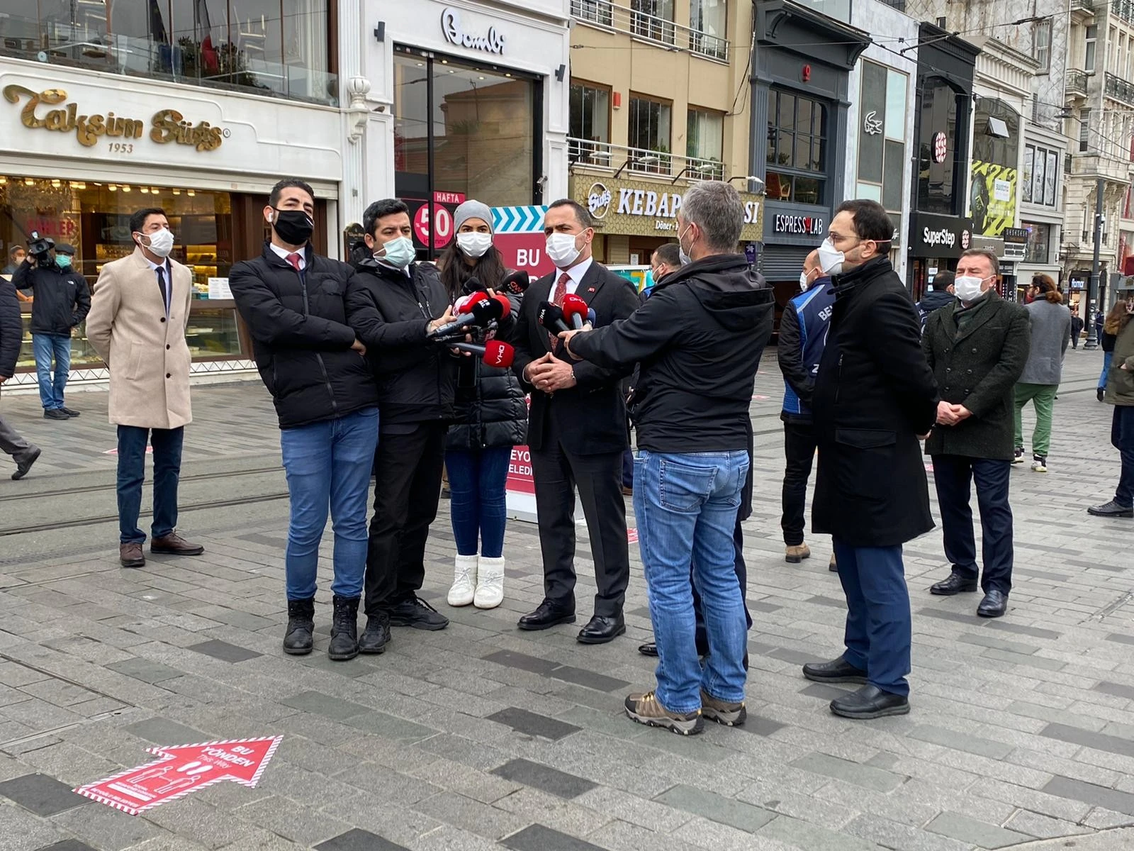 İstiklal Caddesi’nde karekodlu giriş çıkış dönemi