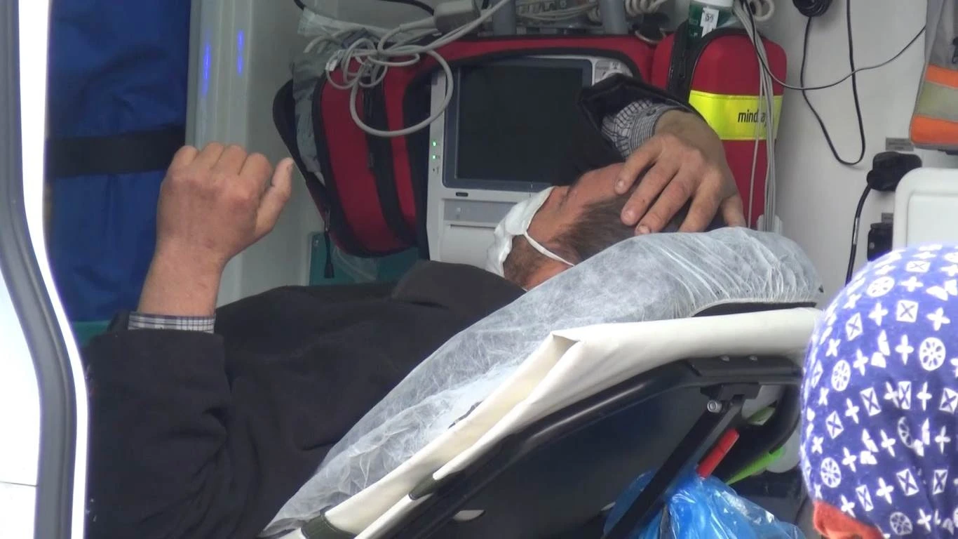 Pozitif hasta pazara girmek isterken yakalandı