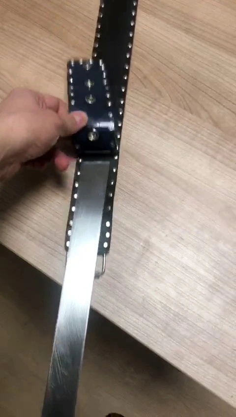 Esenyurt'ta kemer içinde 60 cm'lik döner bıçağı bulundu