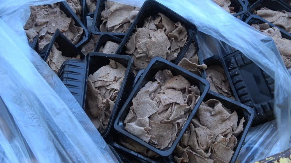 Ülkeyi ayağa kaldıran 100 kilo döner imha edildi