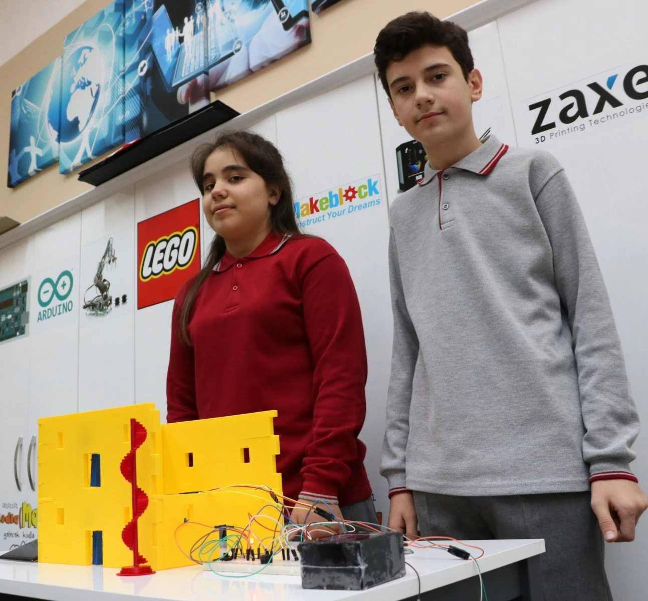 Öğrencilerden hayat kurtaran buluş