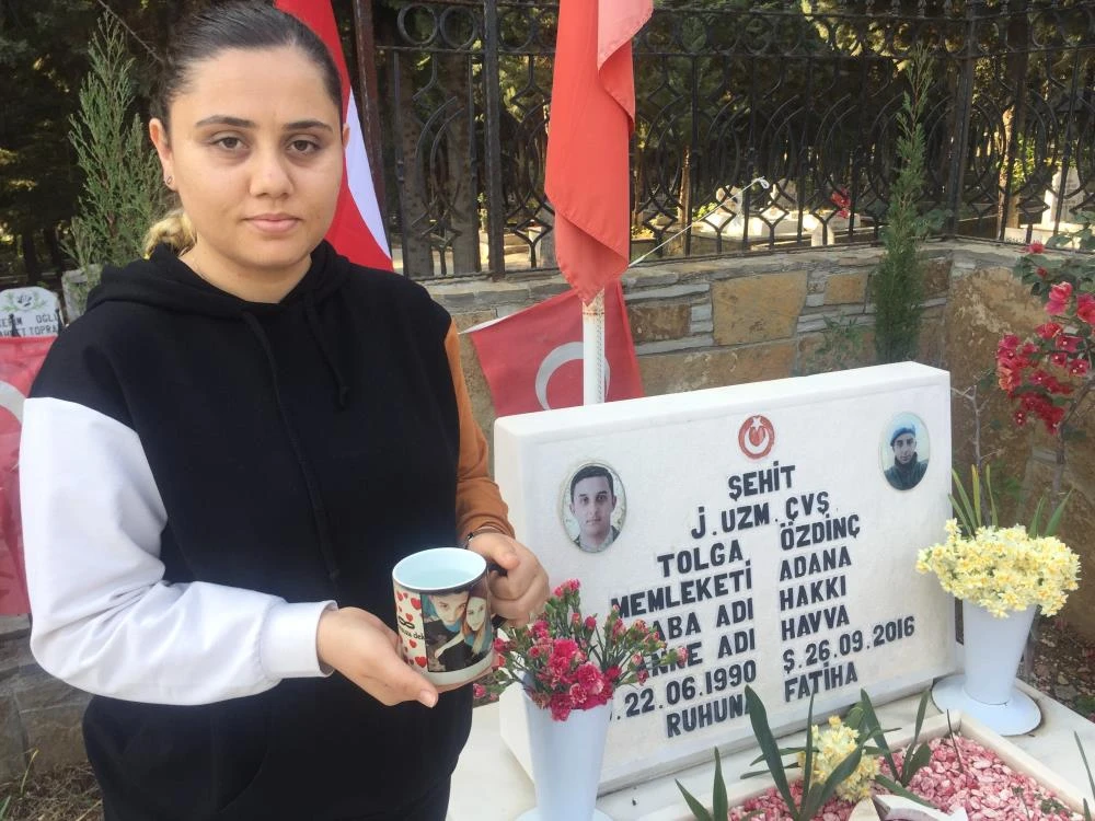 17 günlük evliyken doğum gününde eşi şehit oldu