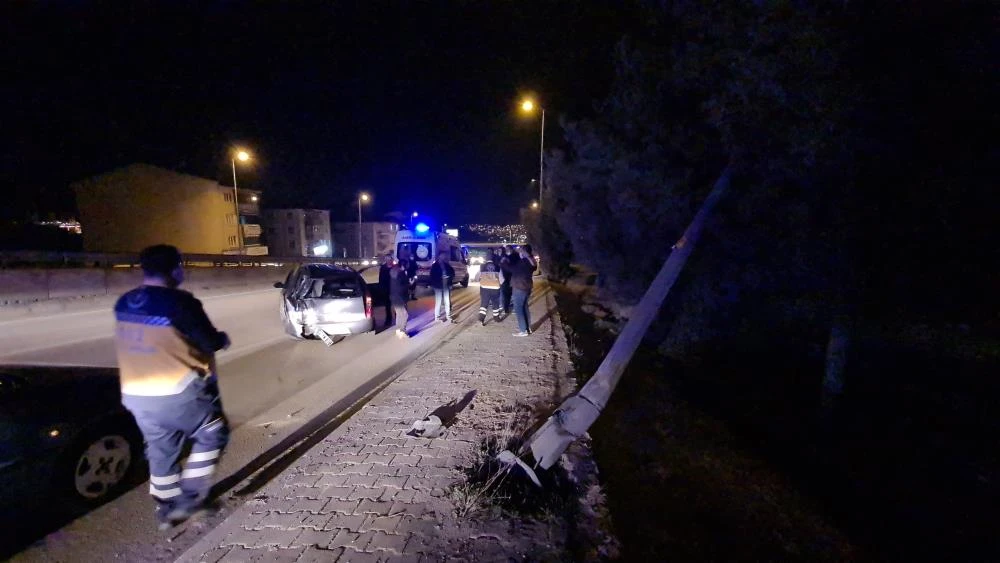 Kaza yaptı, kimse sakinleştiremeyince gözyaşlarına boğuldu