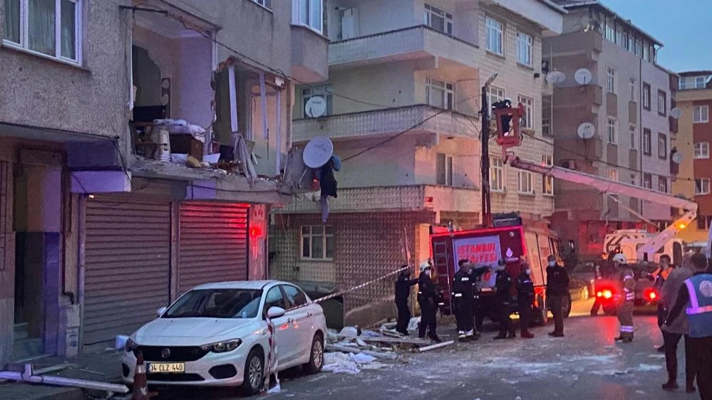 Doğalgaz patlaması: 1 yaralı