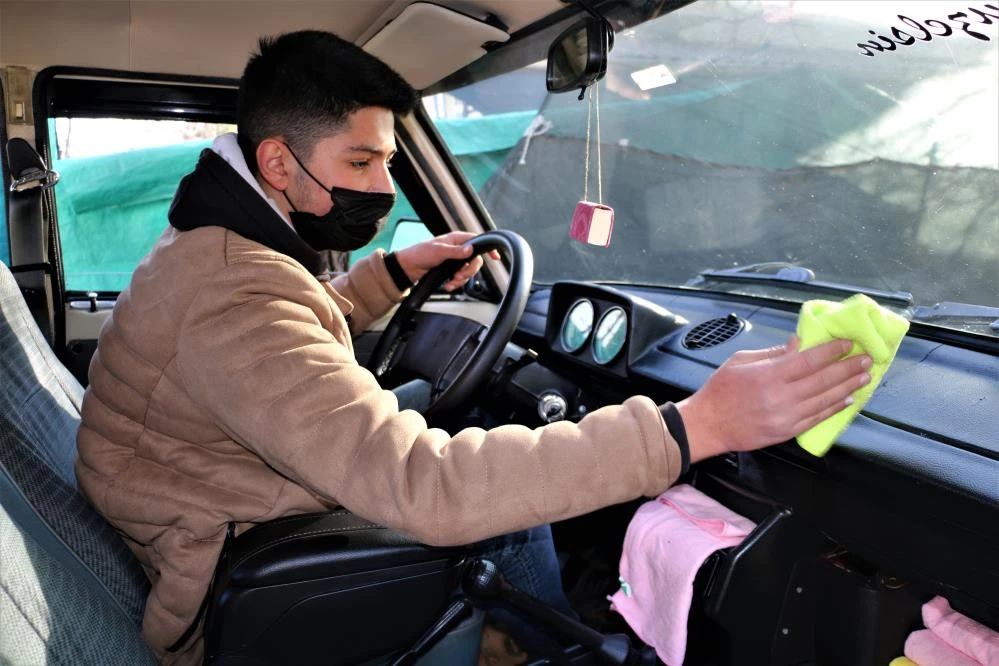 Bu araç 27 yaşında sadece 50 bin kilometre yol yaptı