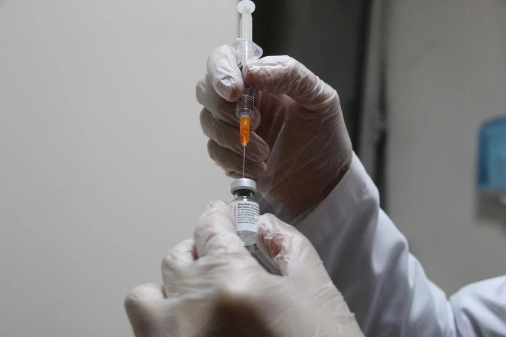 İftar sonrası aşı yoğunluğu