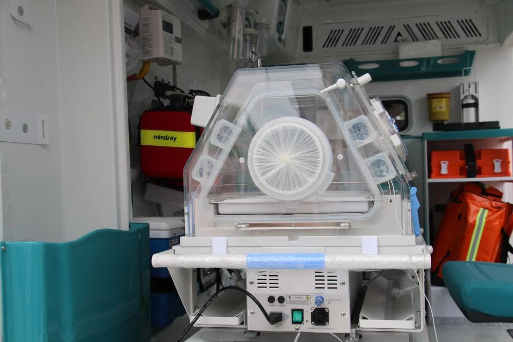 "Yenidoğan" ambulansı hizmet vermeye başladı