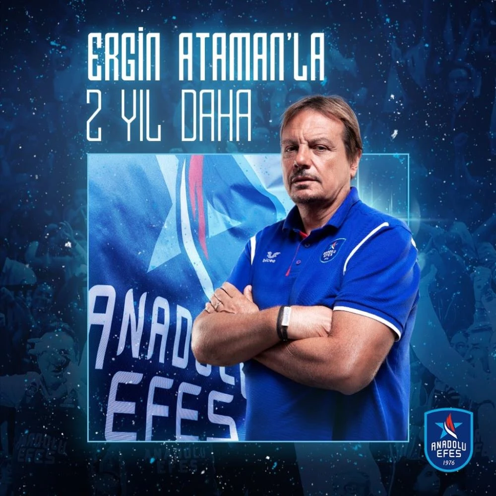 Anadolu Efes, Ergin Ataman'la sözleşme yeniledi