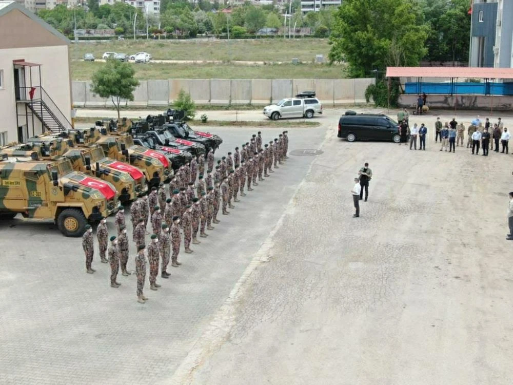 PÖH’ler dualarla Suriye’ye uğurlandı